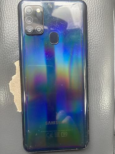 apple ipad 13: Samsung Galaxy A21S, rəng - Qara, İki sim kartlı — 1