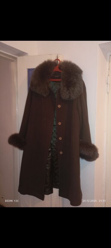 Пальто: Пальто, Классика, Осень-весна, Длинная модель — 1