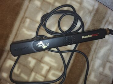 sac feni qiymeti: Ütü fen Babyliss, 230 - 230 °C, İşlənmiş, Ünvandan götürmə
