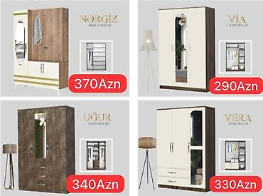 paltar dolablar: 370 azndan baslayan dəhliz dolab modelləri: Fabrik istehsalı — 1