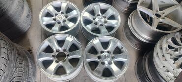 диск на крузак: Литые Диски R 17 Toyota, Комплект, отверстий - 6, Б/у