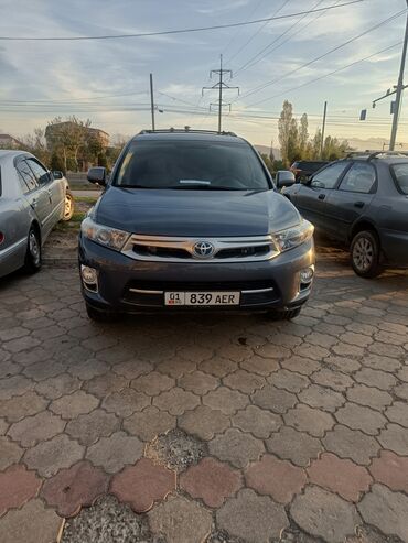 авторазбор toyota highlander бишкек: Toyota Highlander: 2013 г., 3.5 л, Вариатор, Гибрид, Внедорожник