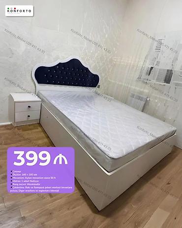 Çarpayı dəsti - Ölçü: 160 x 200 sm - Başlıq: zərif dalğalı formalı