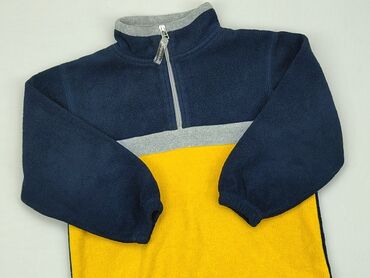 niebieski sweterek rozpinany: Bluza, 9 lat, 128-134 cm, stan - Dobry