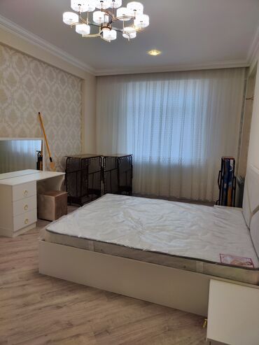 Uzunmüddətli kirayə mənzillər: Yeni təmir, təmirdən sonra yaşayış olmayıb.Baku Medical Plazanın — 7