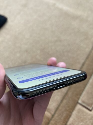 Apple iPhone: IPhone X, Б/у, 64 ГБ, Черный, Чехол, 60 % — 10