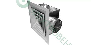 Установка вытяжек и вентиляции: Изделия и комплектующие для вентиляции из оцинкованной стали — 2