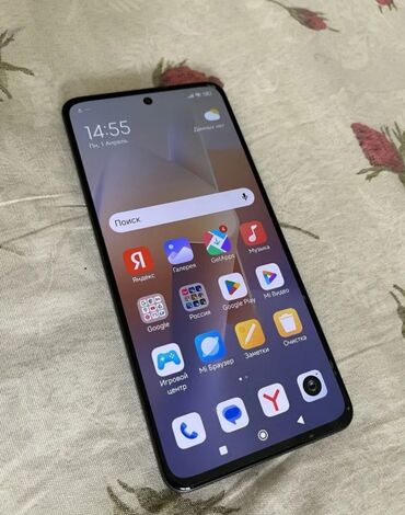 Xiaomi, Mi 12 Lite, Б/у, 128 ГБ, цвет - Черный, 2 SIM