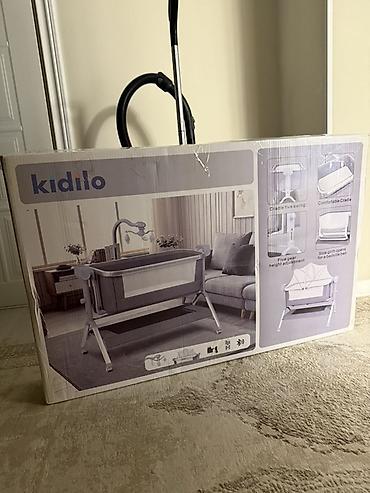 коляска kidillo: Детская прикроватная кроватка Kidilo - Формат 2-в-1: самостоятельная — 2