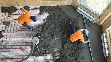 Напольные работы: Механизированная стяжка пола под финишные покрытия - Выполняем — 8