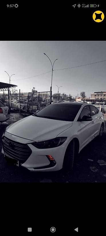11500: Hyundai Avante: 2018 г., 1.6 л, Автомат, Газ, Седан — 1