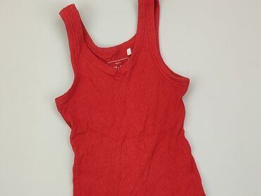 czerwone t shirty damskie: T-shirt, SinSay, S, stan - Dobry