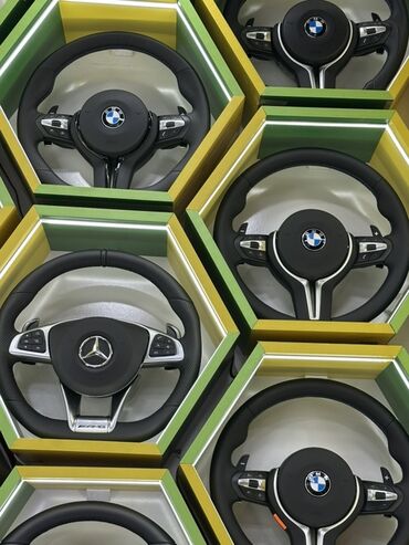 Sükanlar, rullar: BMW və Mercedes-Benz Chevrolet Hundai markalı avtomobillər üçün dəri