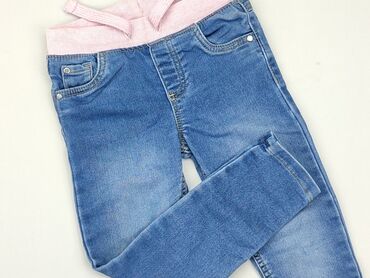 trencze jesienne: Jeans, F&F, 3-4 years, 104, condition - Good