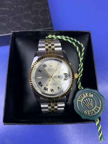 часы жен: Rolex - кварцевые (есть календарь) [ акция 70% ] - низкие цены в