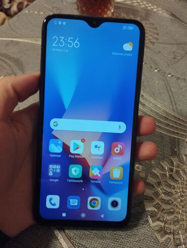 Xiaomi: Xiaomi Redmi 9T, 128 GB, rəng - Qara, 
 Sensor, Barmaq izi, İki sim kartlı