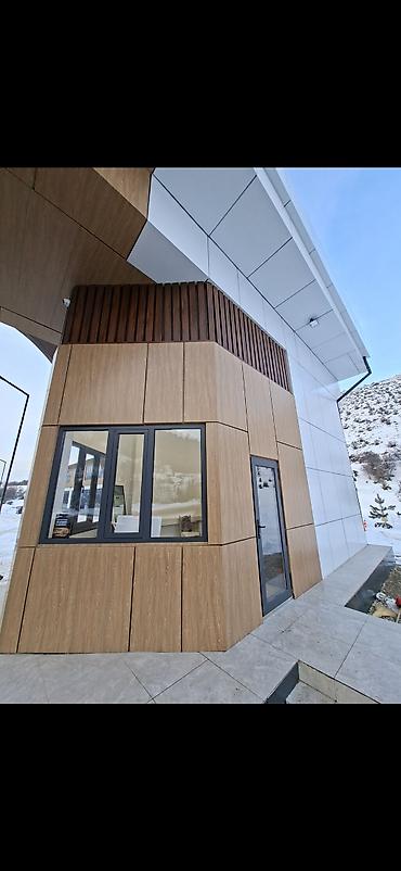 Курулуш жана оңдоо кызматтары: Алюкобонд! Вентилируемые фасады из композитных панелей под дерево!!! — 1