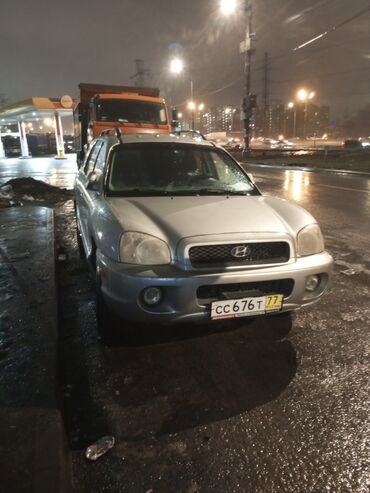 Hyundai: Hyundai Santa Fe: 2003 г., 2.4 л, Автомат, Бензин, Кроссовер