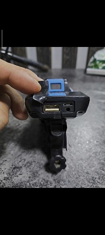 Велоаксессуары: -Держатель телефона для велосипеда 3в1 (фонарь, пауэрбэнк, держатель) — 2