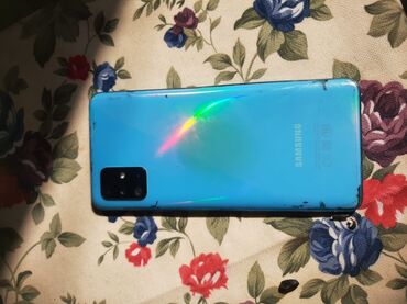 islenmis samsung telefonlari: Samsung A51, 64 ГБ, цвет - Синий, Битый