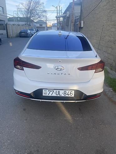 elantra diffuser: Hyundai Elantra sedan – ağ rəng, son nəsil (facelift) dizayn. Texniki — 5
