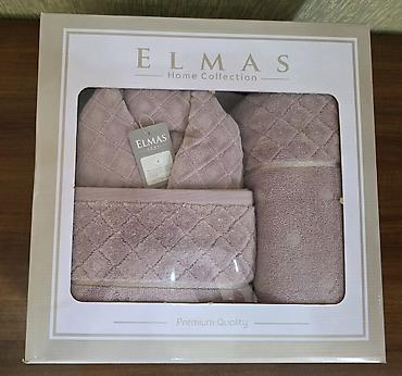Qadın geyimləri: Qadınlar üçün hamam dəsti. Elmas Home Collection Premium Quality — 3