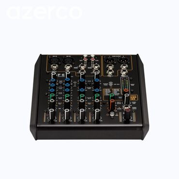 ses guclendirci: RCF F 6X professional musiqi mikseri. Kompakt dizaynı və çoxsaylı