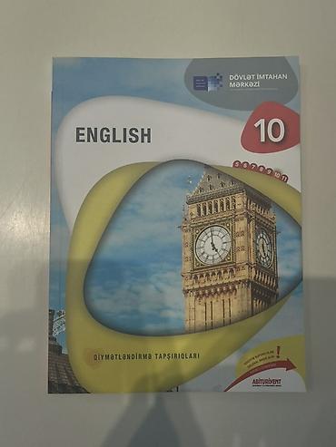 array informatika pdf 2026: Məhsul: “English 10” – Qiymətləndirmə Tapşırıqları kitabı Təsvir: - — 1