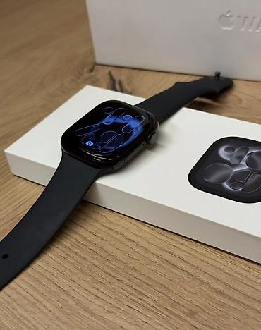 monaco saat: Apple Watch Series 11 – 46mm jet black Qara 🔥 Ən son model – Series — 2