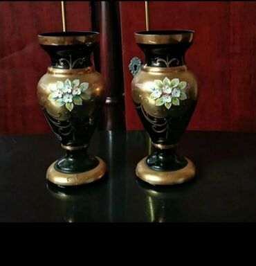 вазы керамические: Богемское стекло