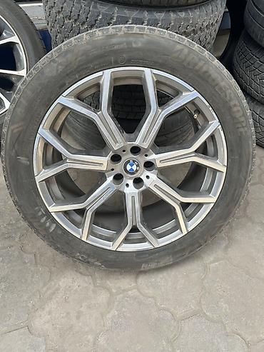 Колеса в сборе 285 / 45 / R 21, Лето, Б/у, 1 шт, Легковые, Литые, отверстий - 5