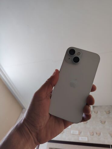 irşad iphone 13 pro qiymeti: IPhone 15, 128 GB, White Titanium, Face ID