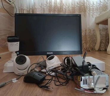 foto video texnika: Philips monitor 3eded kamera qiymet 300 man seslidir ela veziyetdedi