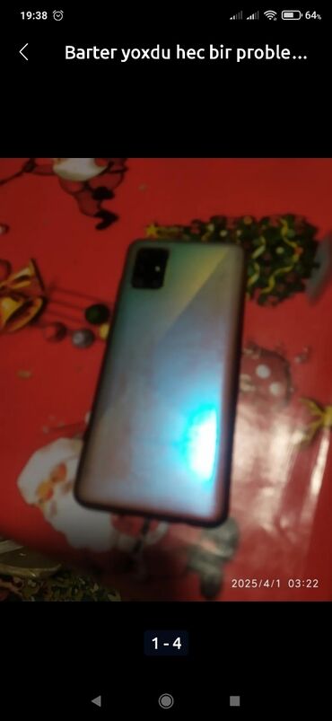 narda kredit 1 azn: Samsung Galaxy A51, 64 ГБ, Отпечаток пальца