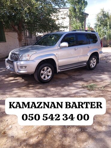 запчасти тойота прадо 120: Toyota Land Cruiser Prado, gümüşü rəng, 5 qapılı SUV. Xüsusiyyətlər