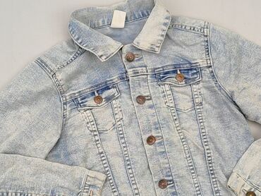 czapki na lato dla dzieci: Children's jeans jacket, 8 years, 122-128 cm, condition - Very good