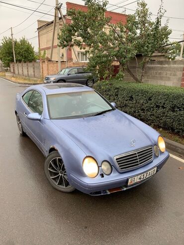 арзан машина мерс: Mercedes-Benz CLK-Class (C208) купе, синий металлик. Кузов: - Купе 2