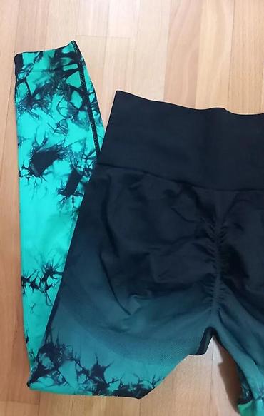 Helanke, biciklistički šortsevi: Ženske sportske helanke visokog struka - Model: duge helanke sa — 9