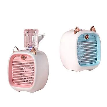 Mini prenosivi ventilatori: Prenosivi mini ventilator sa raspršivačem vode i mačijim ušima je — 6