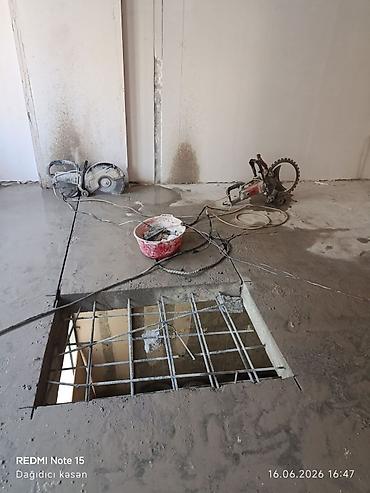 Beton işləri: Beton kəsmə xidməti - Divar, döşəmə və tavanlarda dəqiq və səliqəli — 21