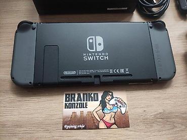Nintendo Switch: 🎮 Nintendo Switch 32GB + 400GB microSD ✨ Stanje kao novo (praktično — 3