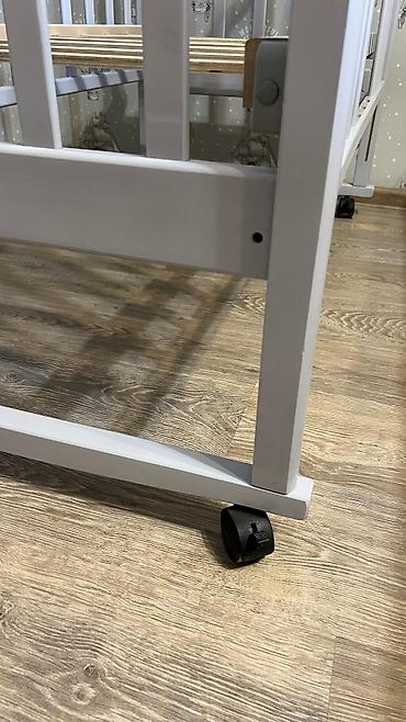 bunk bed: Детская кровать из массива березы. Размер: 120х60 см Цвет — 8