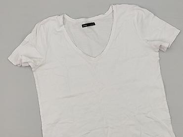 bluzki czarne basic: Sinsay, T-shirt damski, rozmiar S — 1