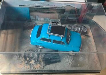 Avtomobil modelləri: Коллекционная модель ZAZ-965A blue 1962 James Bond serie - Goldeneye — 2