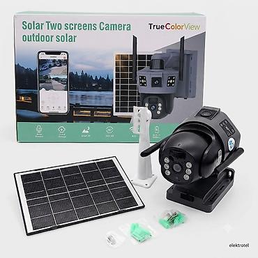 goruntu kamerası: Solar iki ekranlı xarici təhlükəsizlik kamerası – TrueColorView — 1