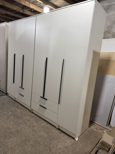 Шифоньеры: Шифоньер, Новый, Прямой, цвет - Белый, ЛДСП — 15