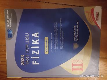 efootball 2023: Məhsul: “Fizika – 2023 Test Toplusu”, II hissə Nəşriyyat: Dövlət — 1