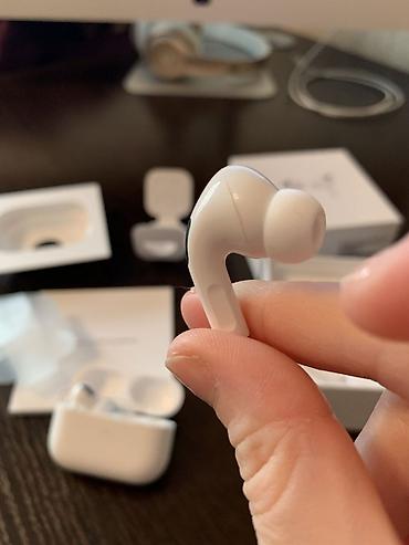 airpods pro 1: Легендарная копия 1:1 беспроводных блютуз нaушников AirPods Pro нe — 4