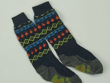 czarne długie skarpety: Socks, condition - Good