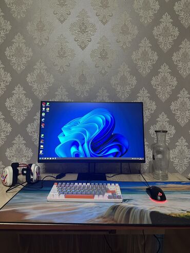 клавиатура a4tech: Компьютер, ядер - 32, Для работы, учебы, Б/у, Intel Core i5, NVIDIA GeForce RTX 3060 TI, SSD